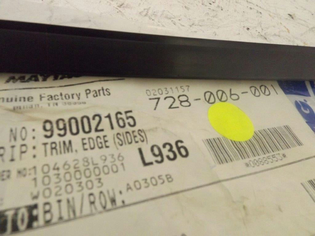 MAYTAG WHIRLPOOL DISHWASHER 99002165 EDGE TRIM NEW MAYTAG WHIRLPOOL DISHWASHER 99002165 EDGE TRIM NEW